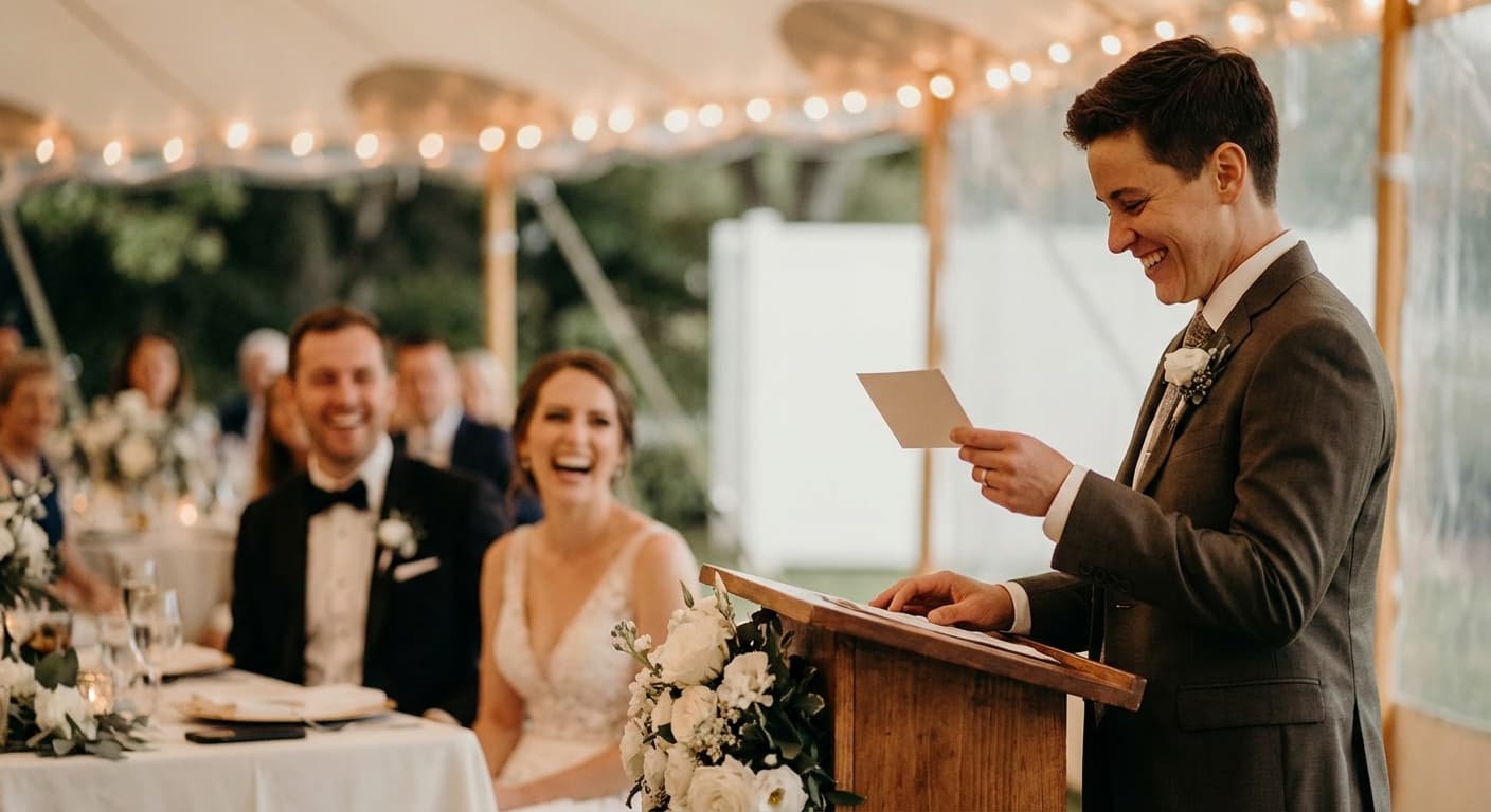 Wedding Speech Writer Guide: DIY vs. AI vs. Pro (2025 Costs)