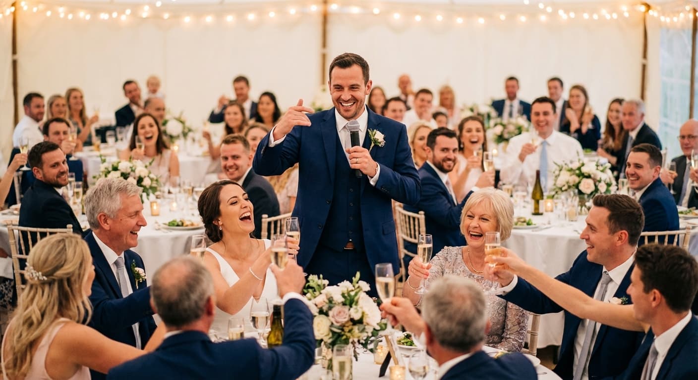 How to Write a Best Man Speech: Roast, Toast & Boast (Template + Examples)