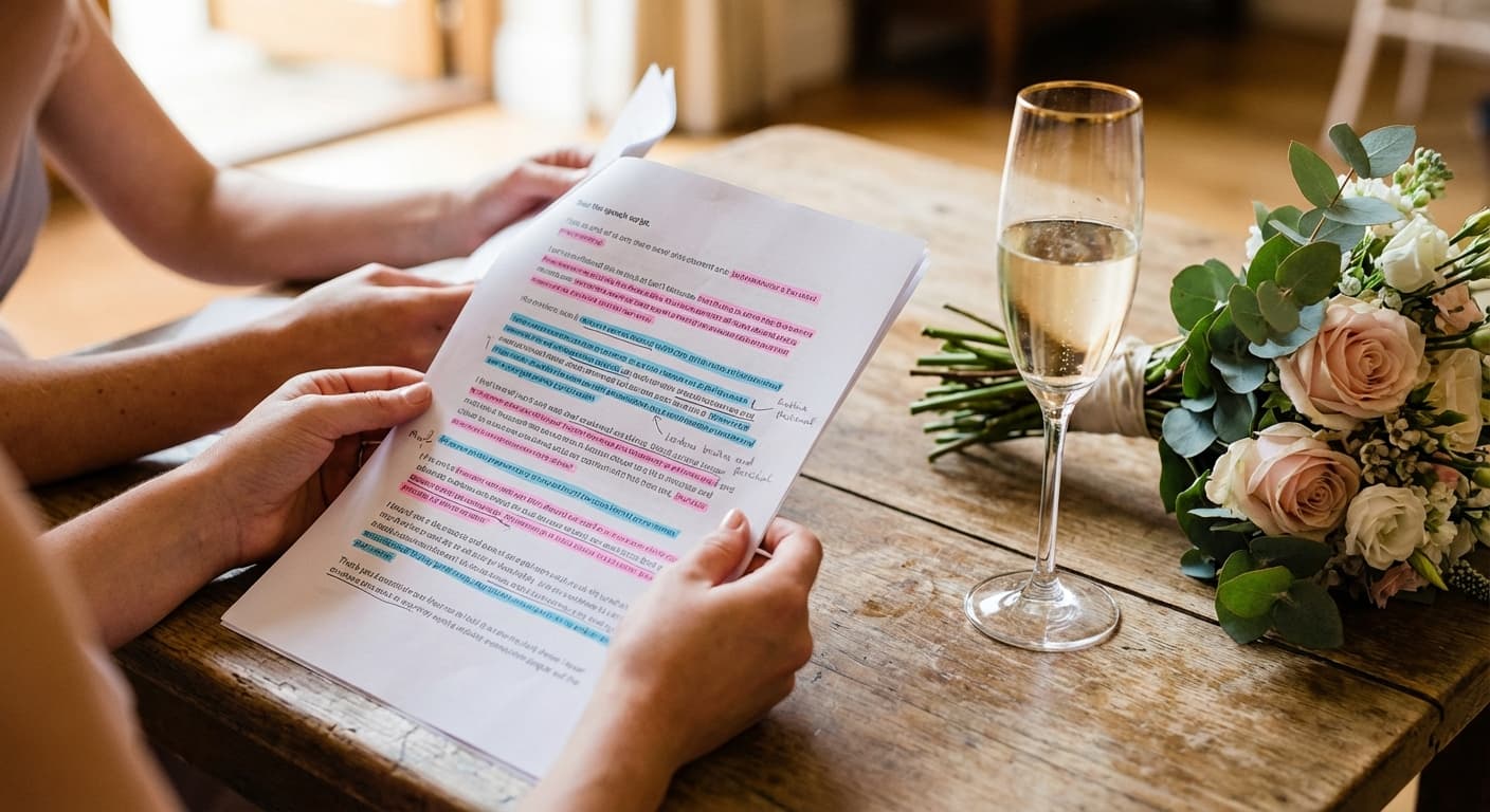 Joint Bridesmaid Speeches: How to Deliver a Duo Toast Without Chaos