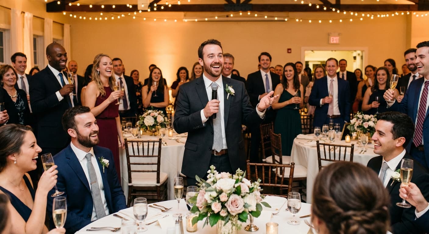 How to Write a Best Man Speech: Roast, Toast & Boast (Template + Examples)