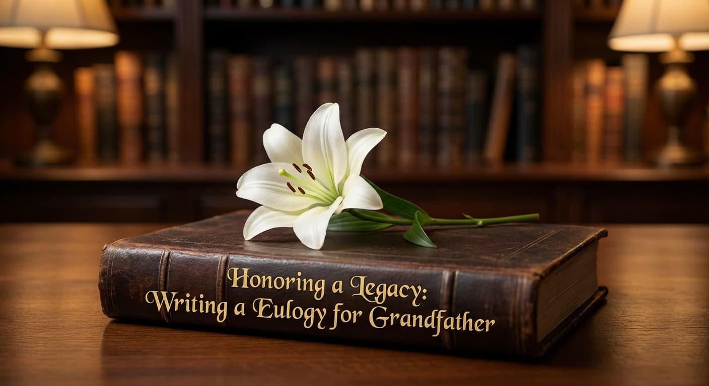 Eulogy for Grandfather: Honoring History, Wisdom & Legacy