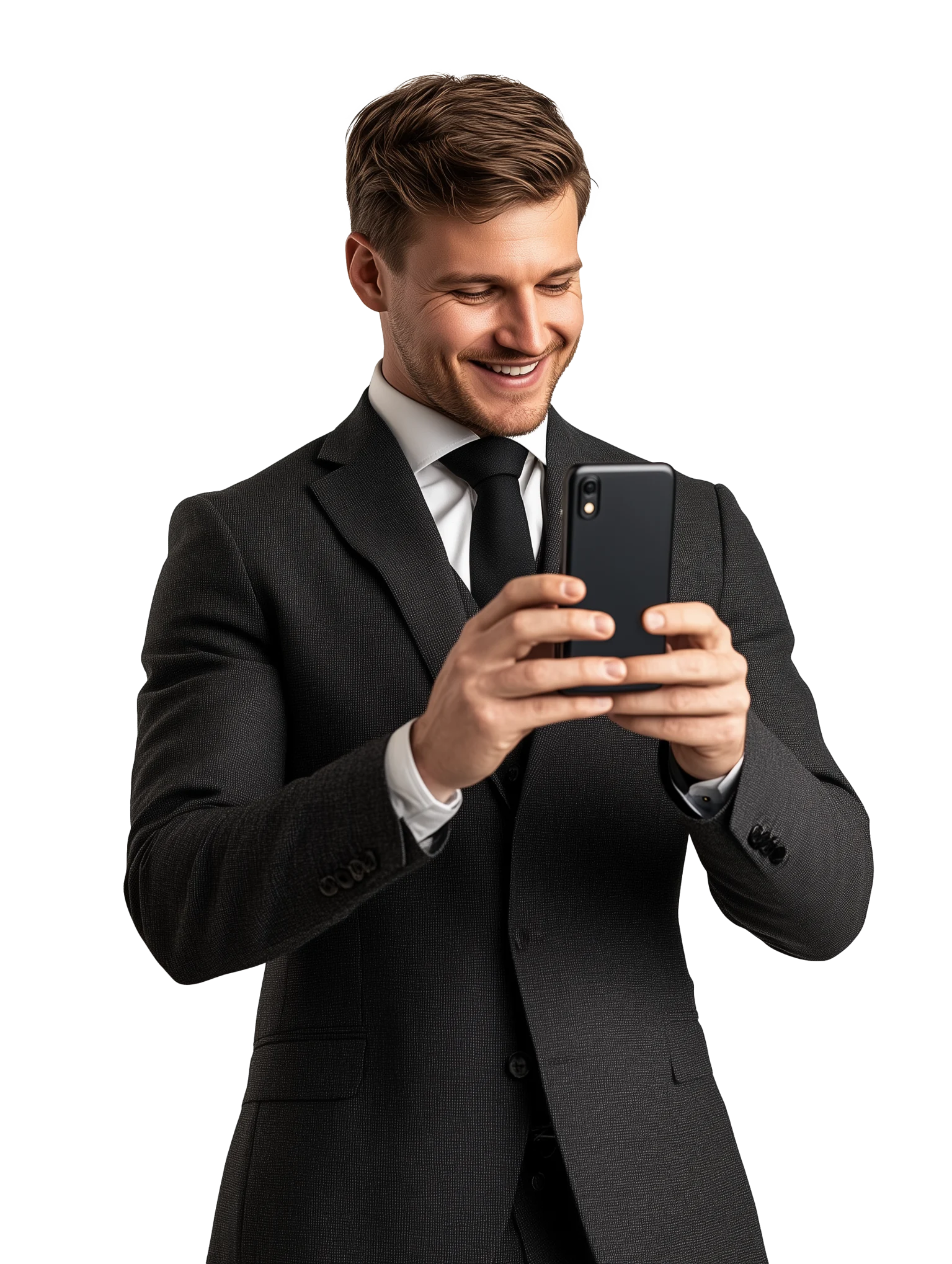 Best Man delivering a speech at a wedding