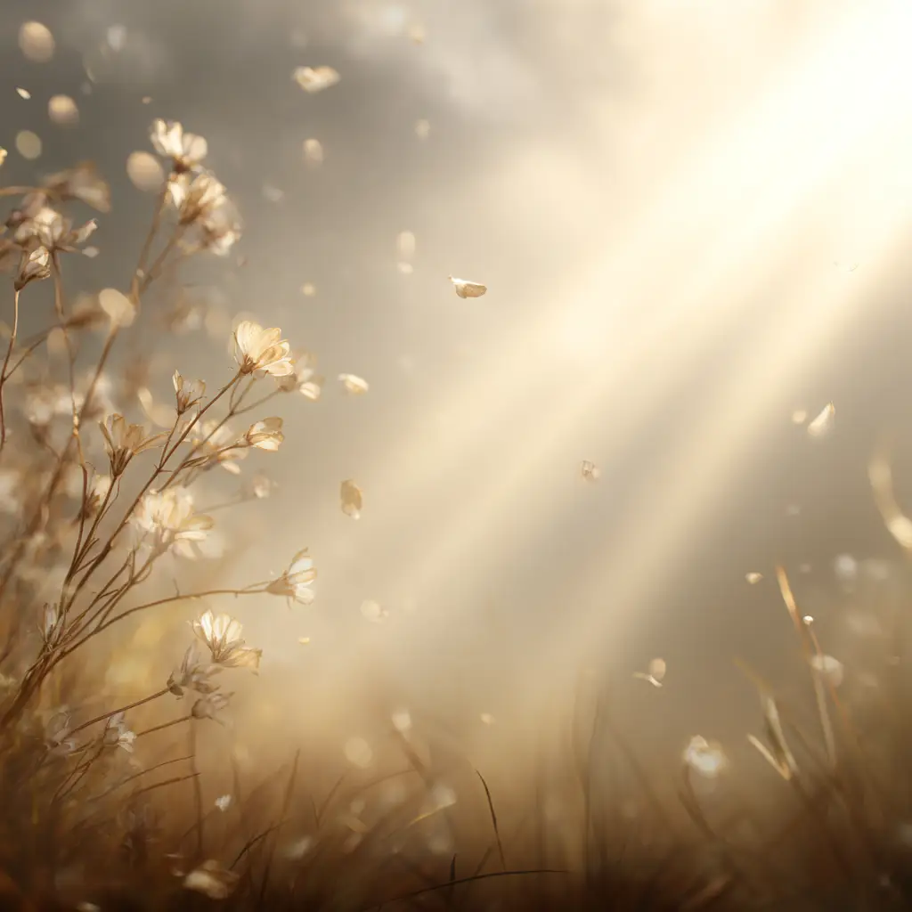 Lit candle with flowers beside a framed photograph