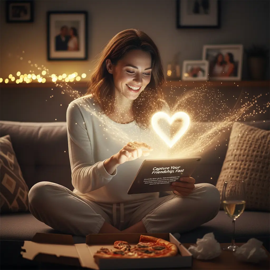 Maid of honor smiling at the wedding party