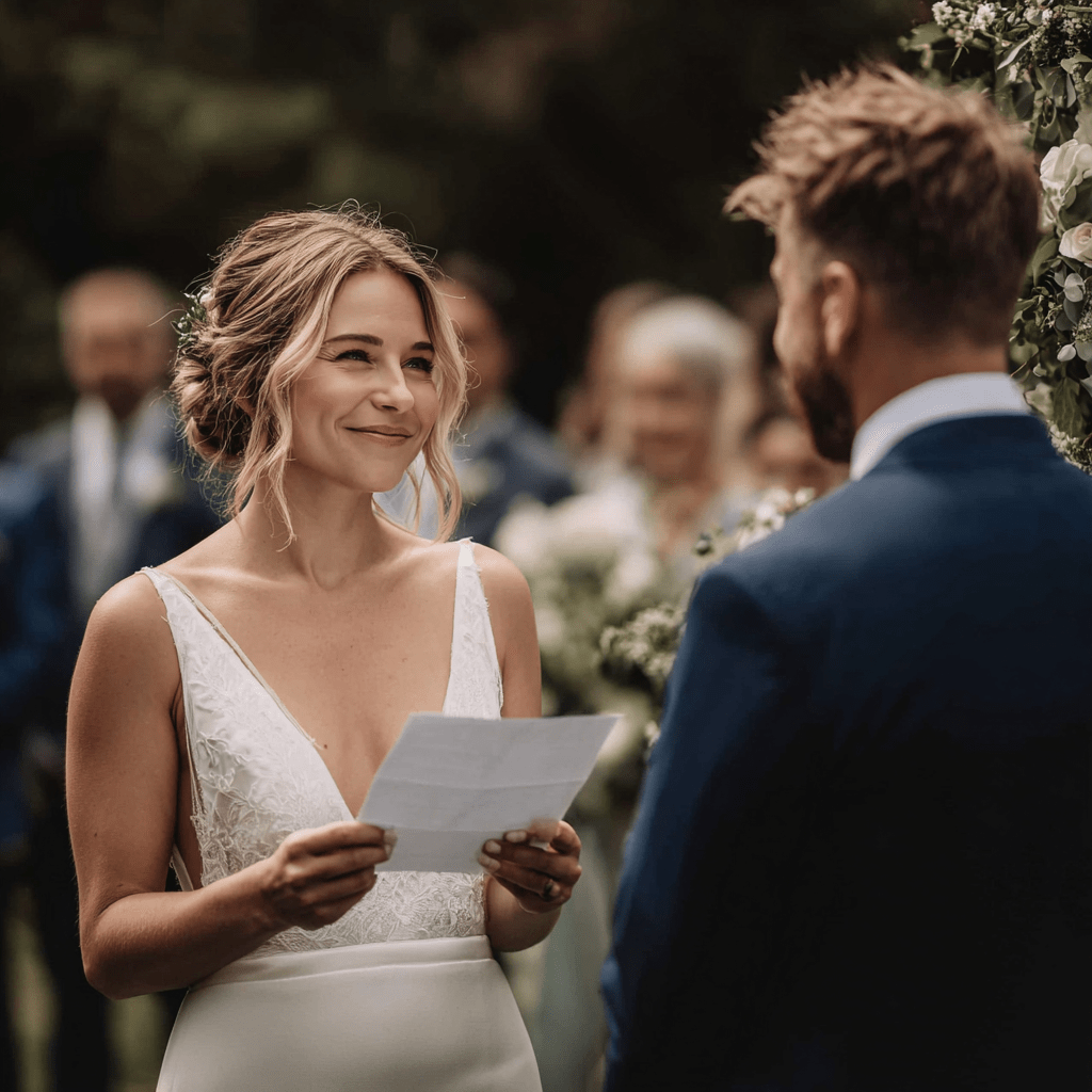 Person giving speech